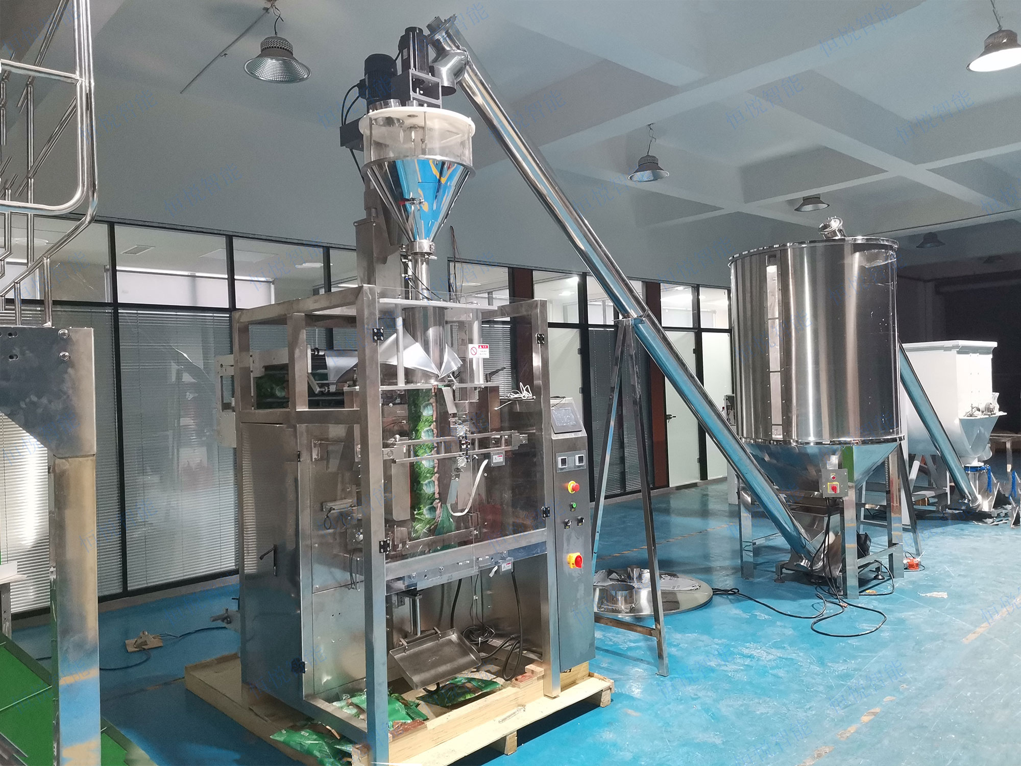 100 - 5000 克全自动粉体91看片网址适用广泛自动化程度高