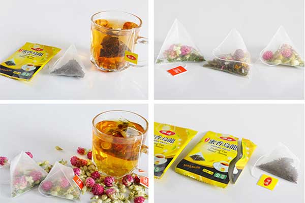 内外袋茶叶91看片网址可采用复合膜、过滤纸、无纺布等薄膜制袋